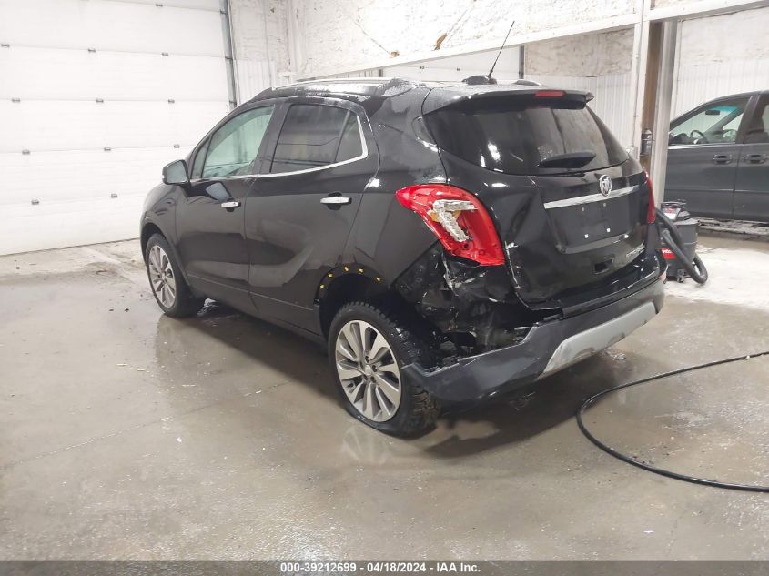2019 Buick Encore Awd Preferred VIN: KL4CJESB2KB802945 Lot: 39212699