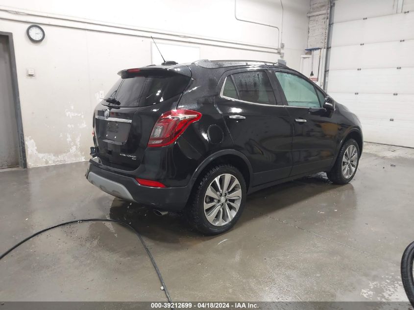 2019 Buick Encore Awd Preferred VIN: KL4CJESB2KB802945 Lot: 39212699