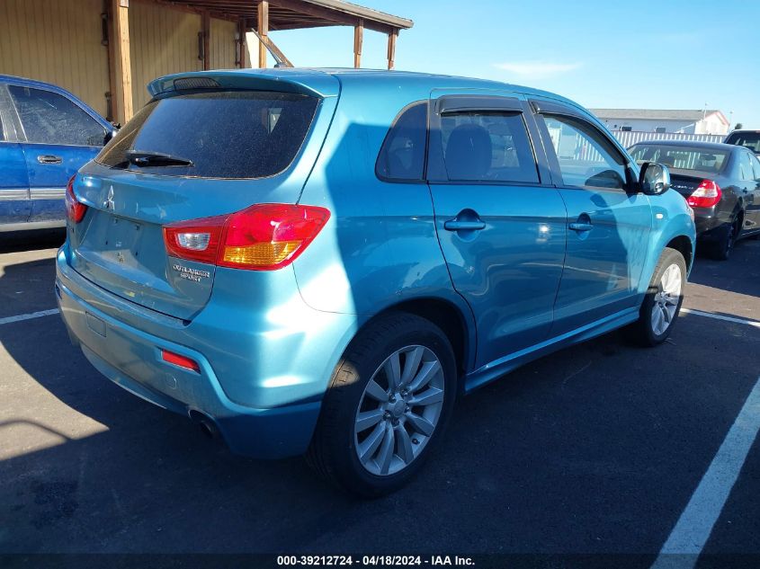 2011 Mitsubishi Outlander Sport Se VIN: JA4AR4AU0BZ016372 Lot: 39212724