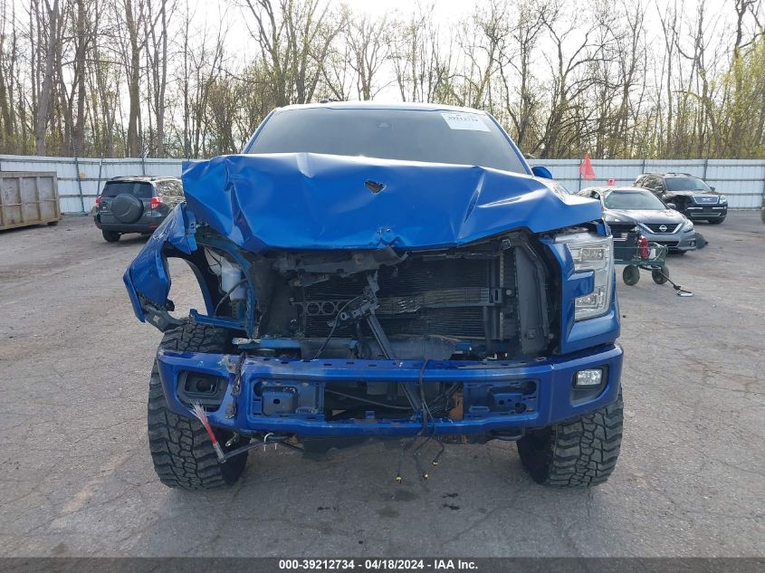 2017 Ford F-150 Lariat VIN: 1FTEW1EF2HFC24080 Lot: 39212734