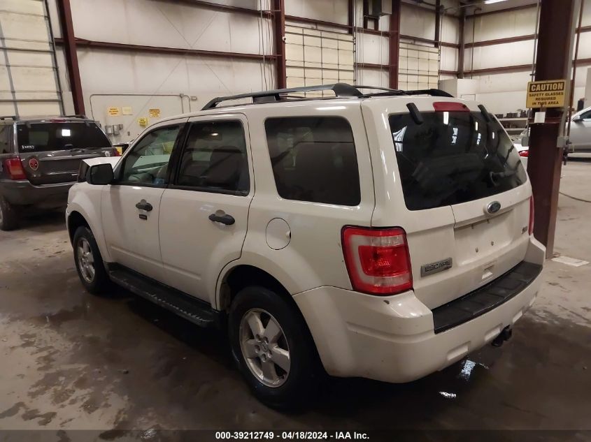 2010 Ford Escape Xlt VIN: 1FMCU0DG3AKA31060 Lot: 39212749