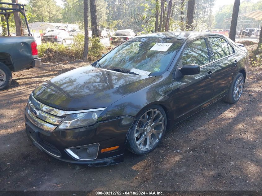 2012 Ford Fusion Sel VIN: 3FAHP0JA3CR298382 Lot: 39212752