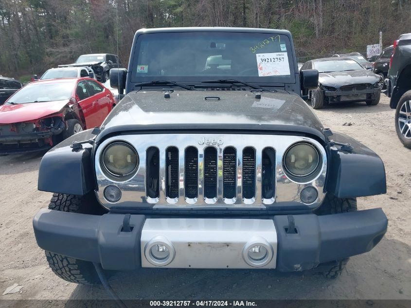 2014 Jeep Wrangler Unlimited Sahara VIN: 1C4BJWEG3EL246965 Lot: 39212757