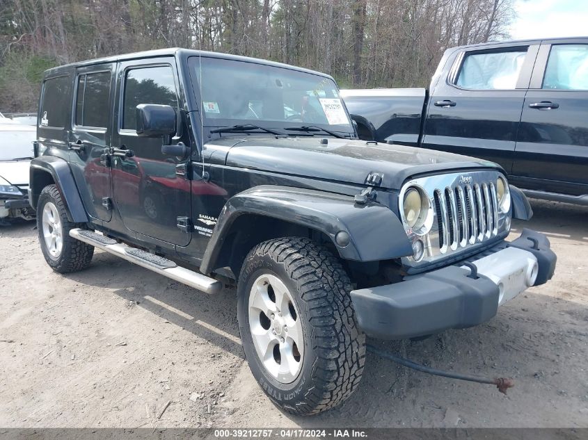 2014 Jeep Wrangler Unlimited Sahara VIN: 1C4BJWEG3EL246965 Lot: 39212757
