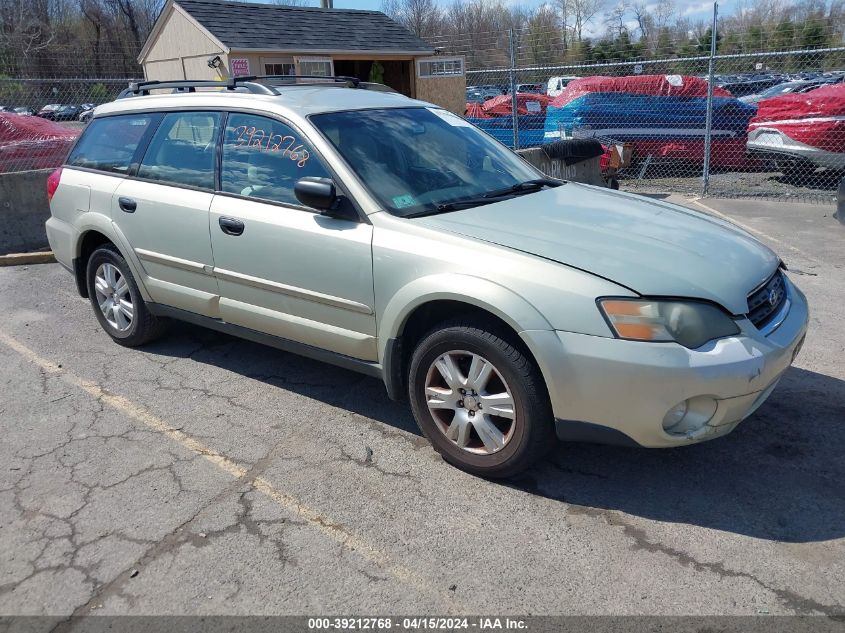 4S4BP61C257370117 | 2005 SUBARU OUTBACK