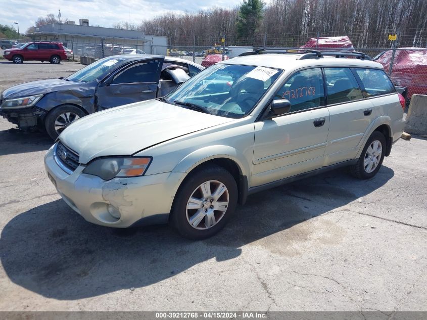 4S4BP61C257370117 | 2005 SUBARU OUTBACK