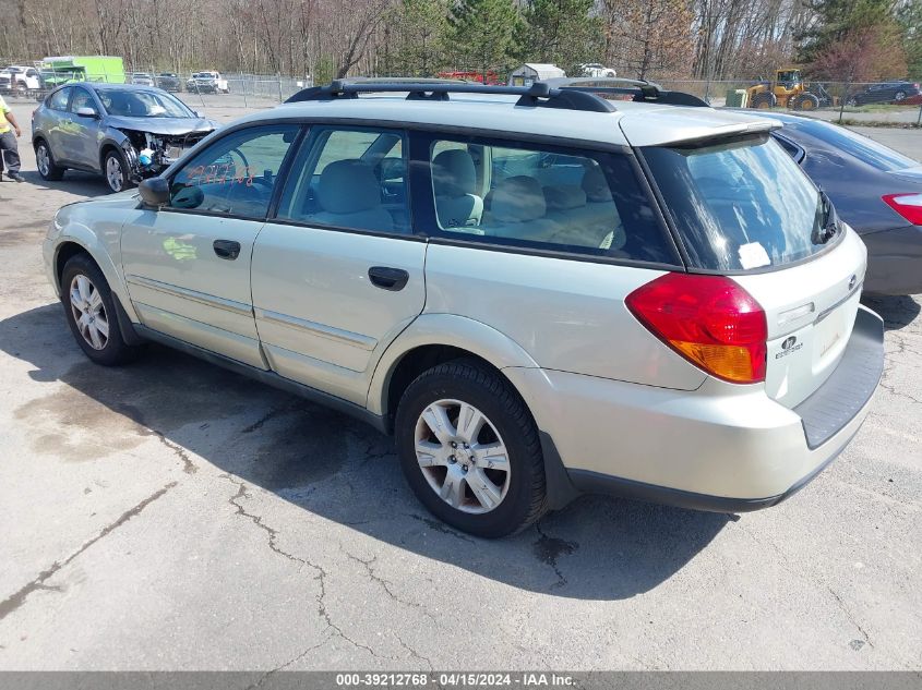 4S4BP61C257370117 | 2005 SUBARU OUTBACK