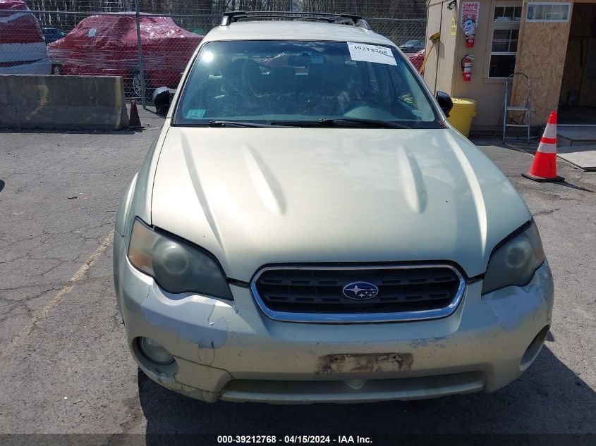 4S4BP61C257370117 | 2005 SUBARU OUTBACK