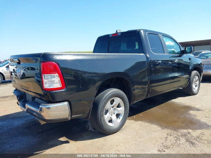 2019 Ram 1500 Big Horn/Lone Star Quad Cab 4X2 6'4 Box VIN: 1C6RREBT8KN891492 Lot: 39212769