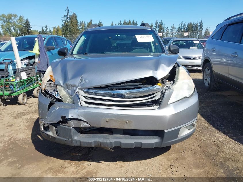 2011 Subaru Outback 2.5I Premium VIN: 4S4BRBGC4B3421386 Lot: 39212784