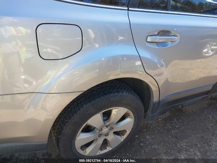 2011 Subaru Outback 2.5I Premium VIN: 4S4BRBGC4B3421386 Lot: 39212784