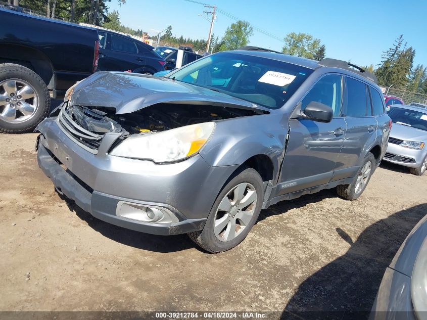 2011 Subaru Outback 2.5I Premium VIN: 4S4BRBGC4B3421386 Lot: 39212784