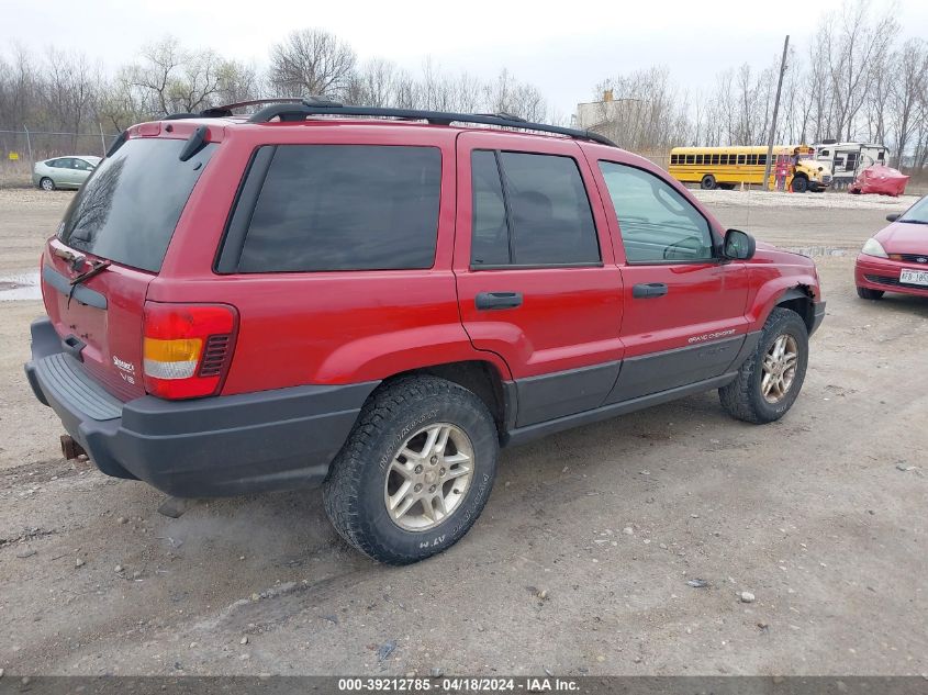 2003 Jeep Grand Cherokee Laredo VIN: 1J8GW48N33C500170 Lot: 39257608