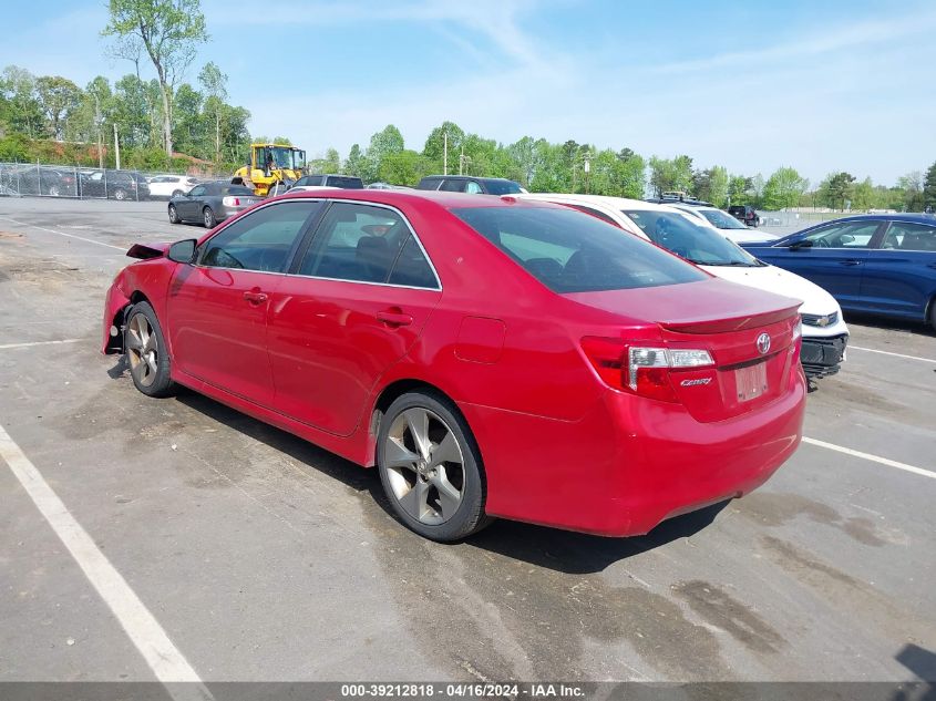 4T1BF1FK7CU632606 | 2012 TOYOTA CAMRY