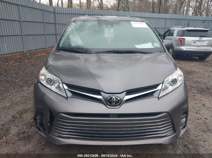 2018 Toyota Sienna Xle Premium 8 Passenger VIN: 5TDYZ3DC1JS933774 Lot: 39212826