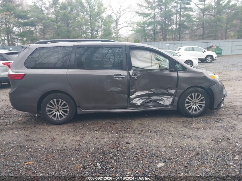 2018 Toyota Sienna Xle Premium 8 Passenger VIN: 5TDYZ3DC1JS933774 Lot: 39212826