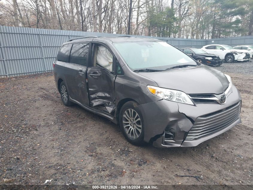 2018 Toyota Sienna Xle Premium 8 Passenger VIN: 5TDYZ3DC1JS933774 Lot: 39212826