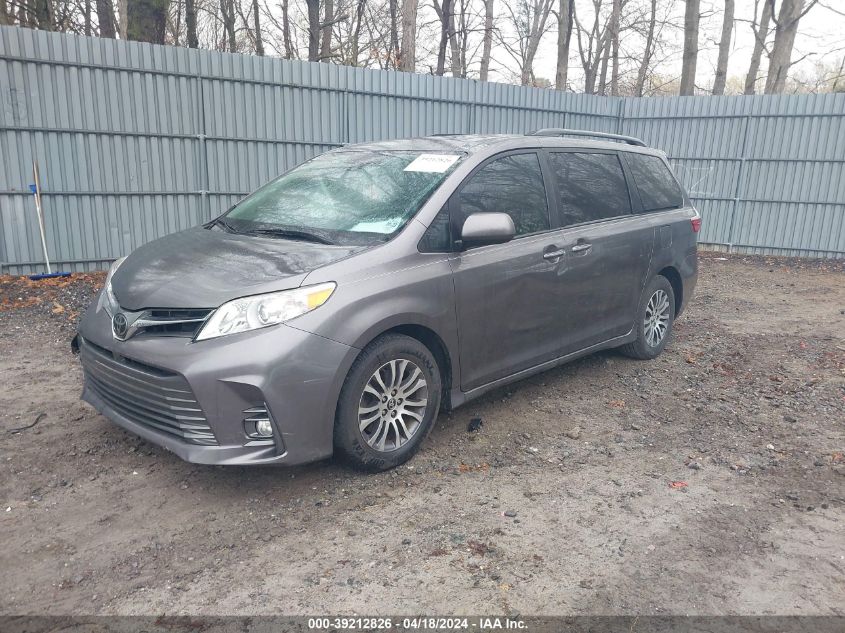 2018 Toyota Sienna Xle Premium 8 Passenger VIN: 5TDYZ3DC1JS933774 Lot: 39212826