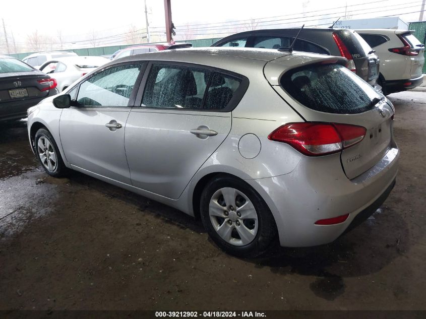 2017 Kia Forte Lx VIN: KNAFK5A80H5693895 Lot: 39212902