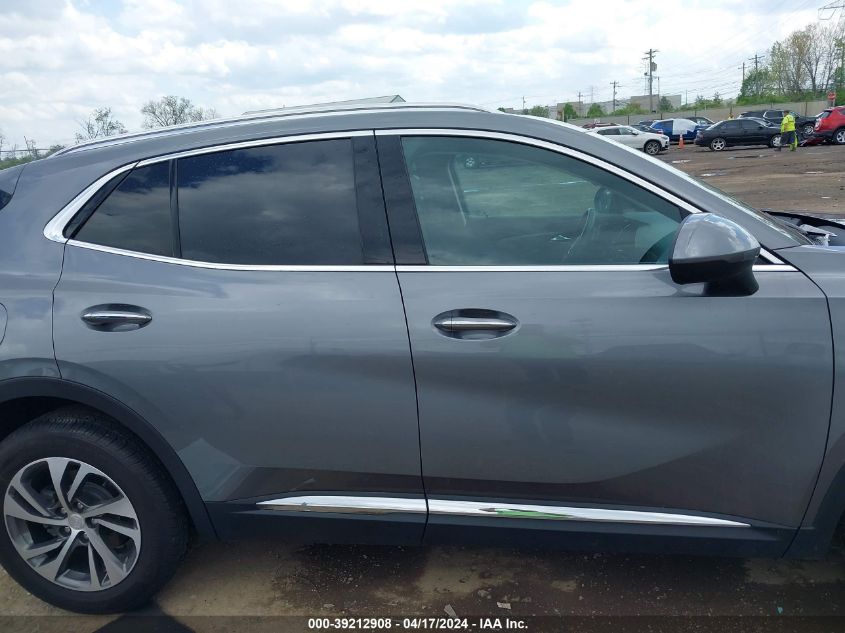 2021 Buick Envision Awd Essence VIN: LRBFZPR45MD089706 Lot: 39212908