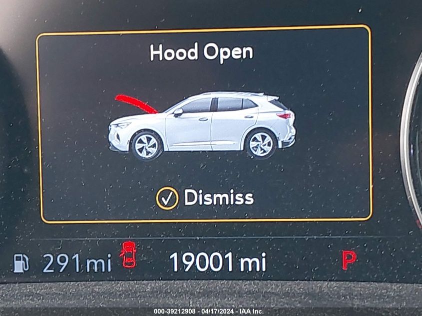 2021 Buick Envision Awd Essence VIN: LRBFZPR45MD089706 Lot: 39212908