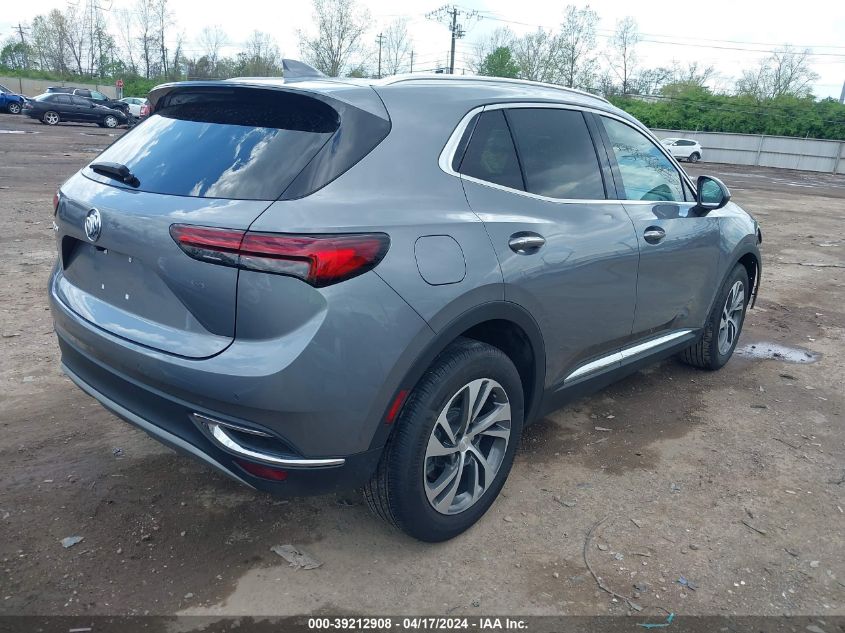 2021 Buick Envision Awd Essence VIN: LRBFZPR45MD089706 Lot: 39212908