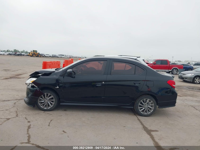 VIN ML32F3FJ6JHF10354 2018 MITSUBISHI MIRAGE G4 ES