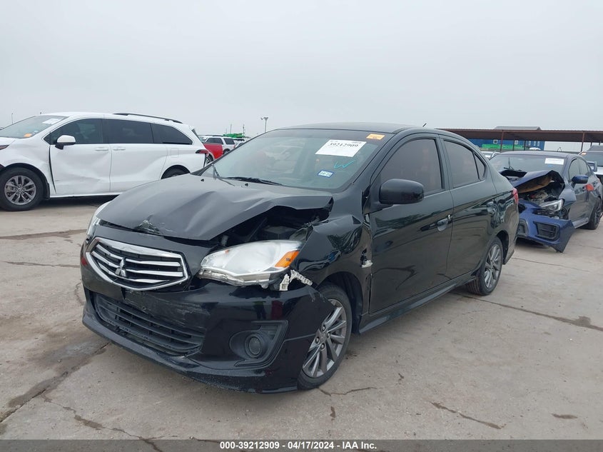 VIN ML32F3FJ6JHF10354 2018 MITSUBISHI MIRAGE G4 ES