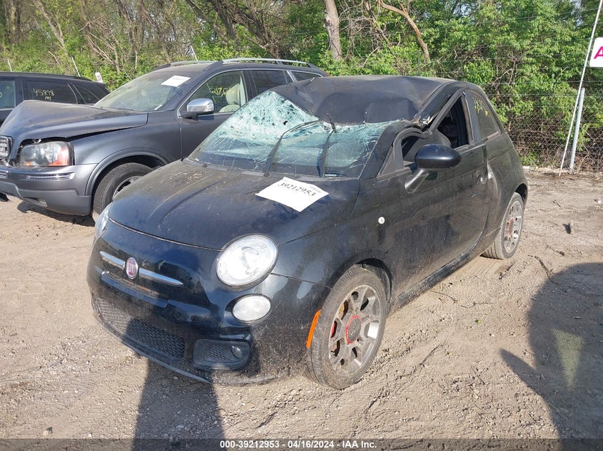 2012 Fiat 500 Sport VIN: 3C3CFFBR1CT254337 Lot: 39212953