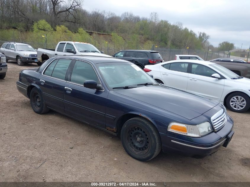 2000 Ford Crown Victoria Lx VIN: 2FAFP74W1YX139599 Lot: 39257570