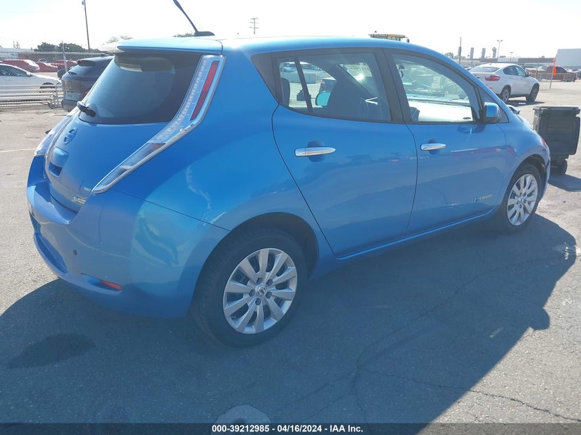 2013 Nissan Leaf S VIN: 1N4AZ0CP3DC420932 Lot: 39212985