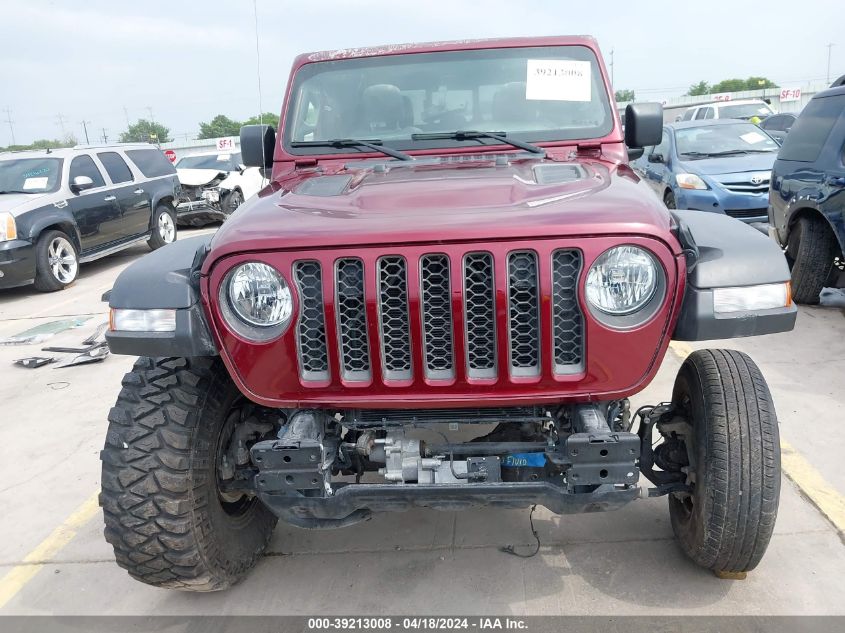 2021 Jeep Gladiator Rubicon 4X4 VIN: 1C6JJTBG4ML596996 Lot: 39213008