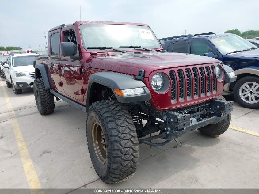 2021 Jeep Gladiator Rubicon 4X4 VIN: 1C6JJTBG4ML596996 Lot: 39213008