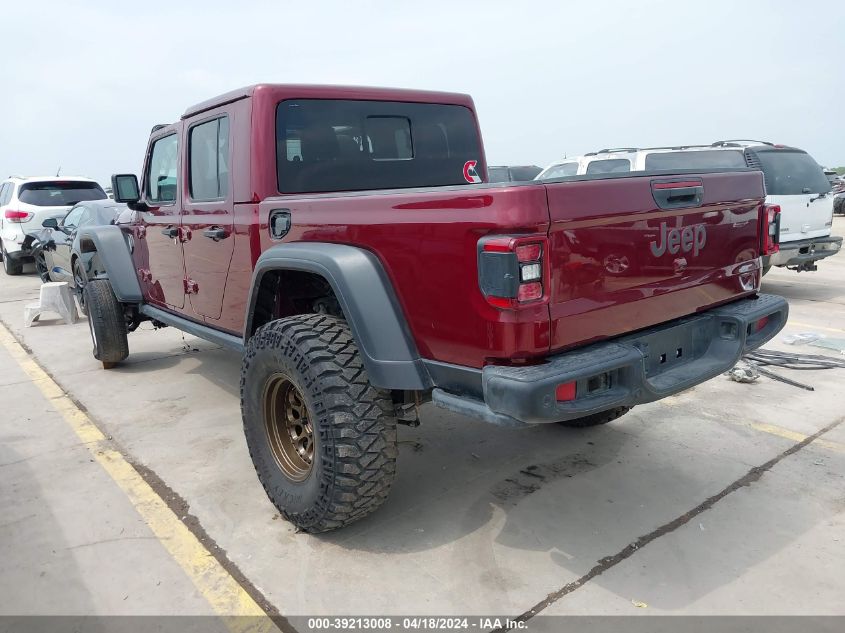 2021 Jeep Gladiator Rubicon 4X4 VIN: 1C6JJTBG4ML596996 Lot: 39213008