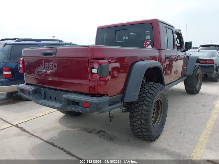 2021 Jeep Gladiator Rubicon 4X4 VIN: 1C6JJTBG4ML596996 Lot: 39213008