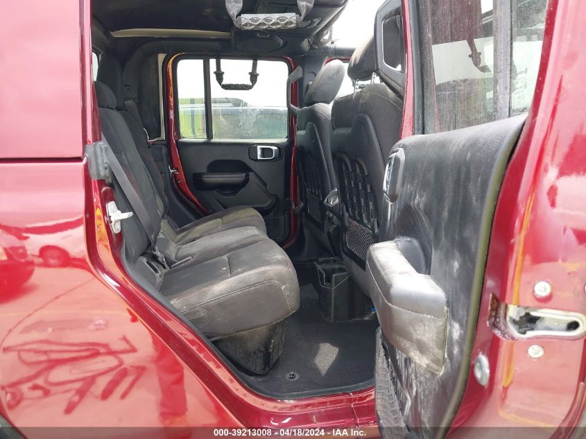 2021 Jeep Gladiator Rubicon 4X4 VIN: 1C6JJTBG4ML596996 Lot: 39213008