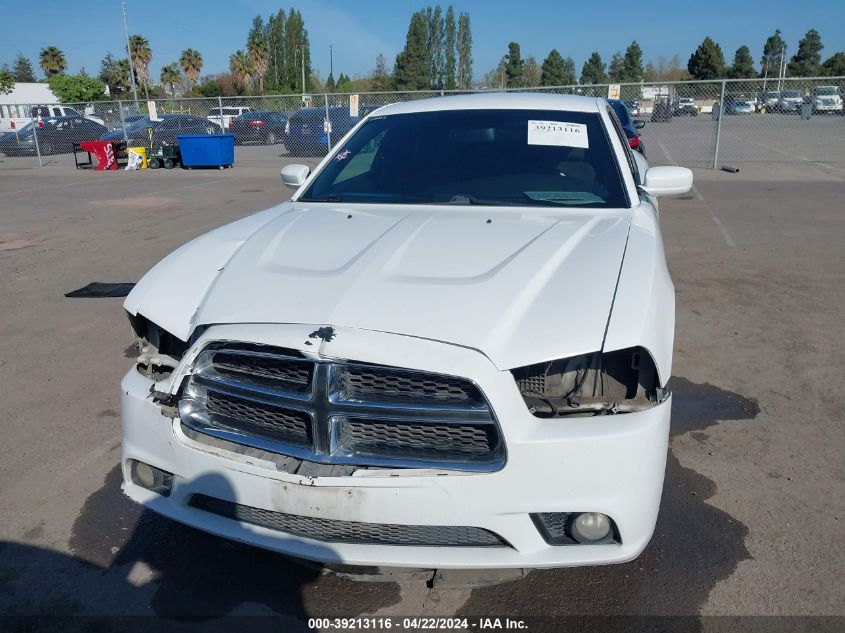 2013 Dodge Charger Sxt VIN: 2C3CDXHG8DH605207 Lot: 39213116