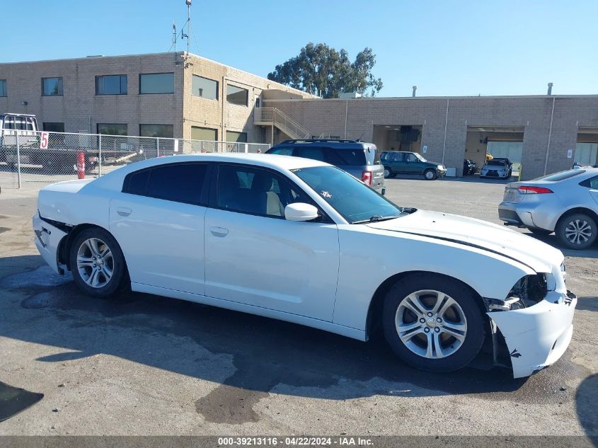 2013 Dodge Charger Sxt VIN: 2C3CDXHG8DH605207 Lot: 39213116