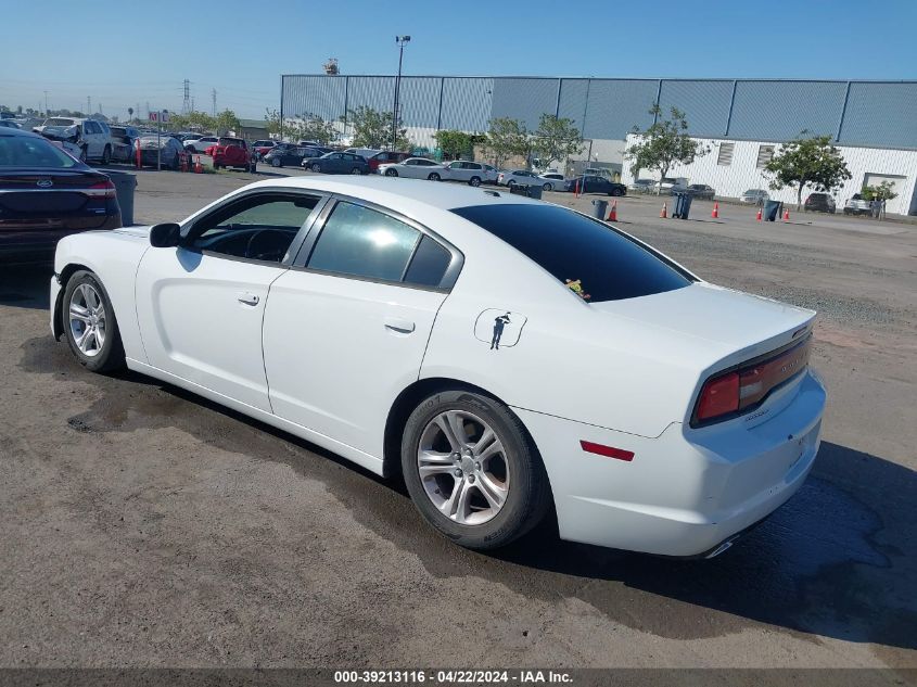 2013 Dodge Charger Sxt VIN: 2C3CDXHG8DH605207 Lot: 39213116