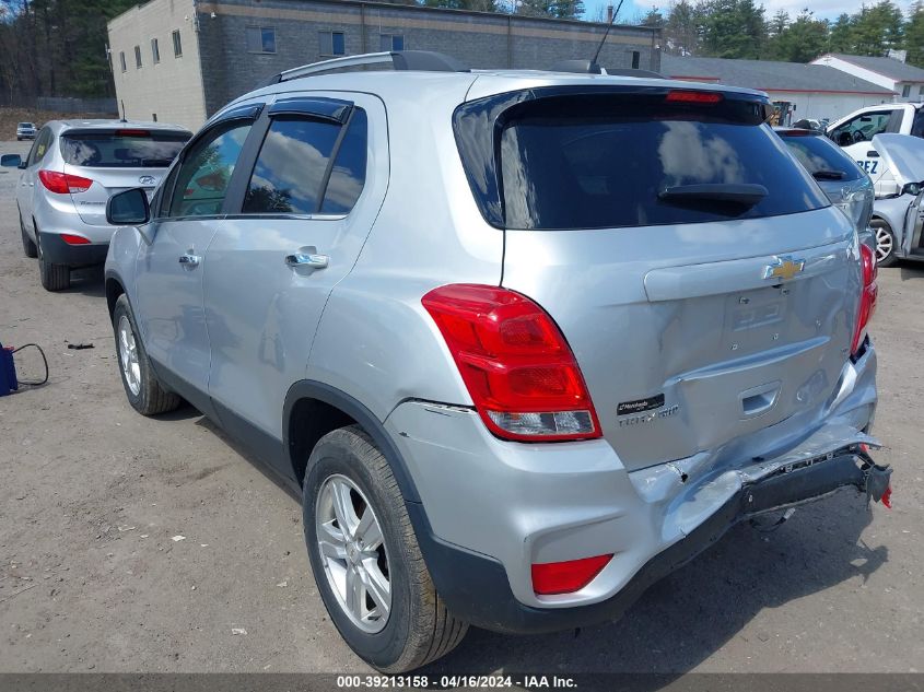 2019 Chevrolet Trax Lt VIN: KL7CJPSB1KB908804 Lot: 39213158