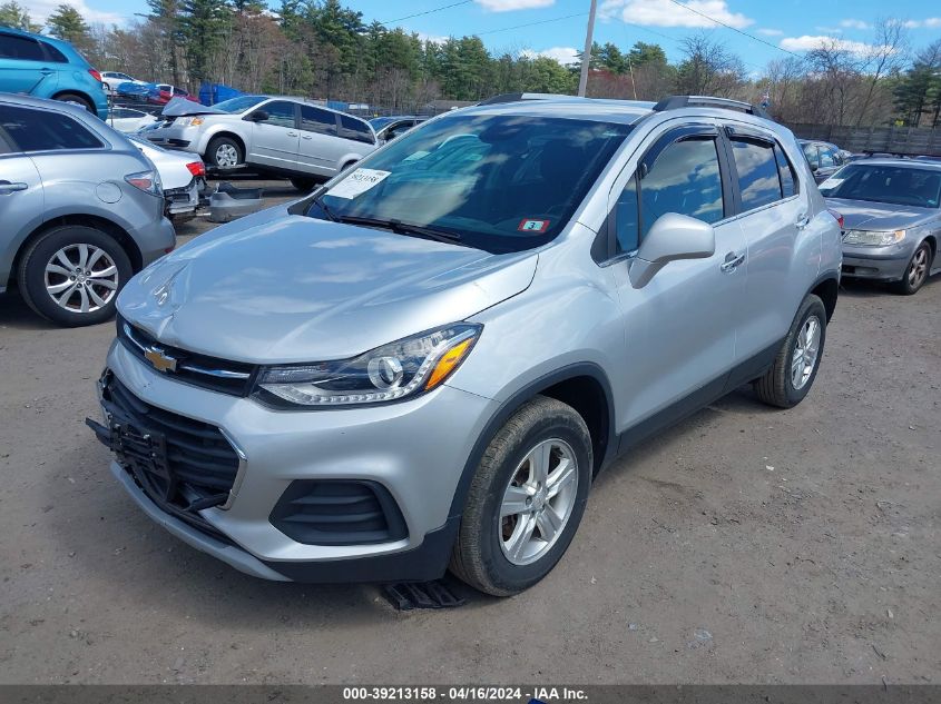 2019 Chevrolet Trax Lt VIN: KL7CJPSB1KB908804 Lot: 39213158