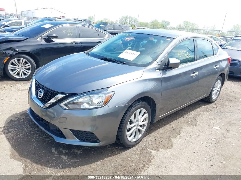 2019 Nissan Sentra Sv VIN: 3N1AB7AP3KY293231 Lot: 39213237