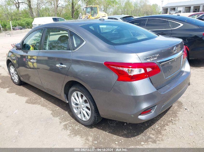 2019 Nissan Sentra Sv VIN: 3N1AB7AP3KY293231 Lot: 39213237