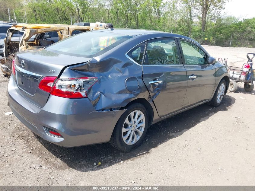 2019 Nissan Sentra Sv VIN: 3N1AB7AP3KY293231 Lot: 39213237