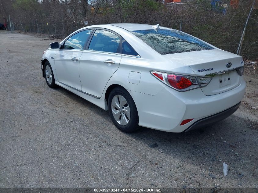 KMHEC4A49DA074857 | 2013 HYUNDAI SONATA HYBRID