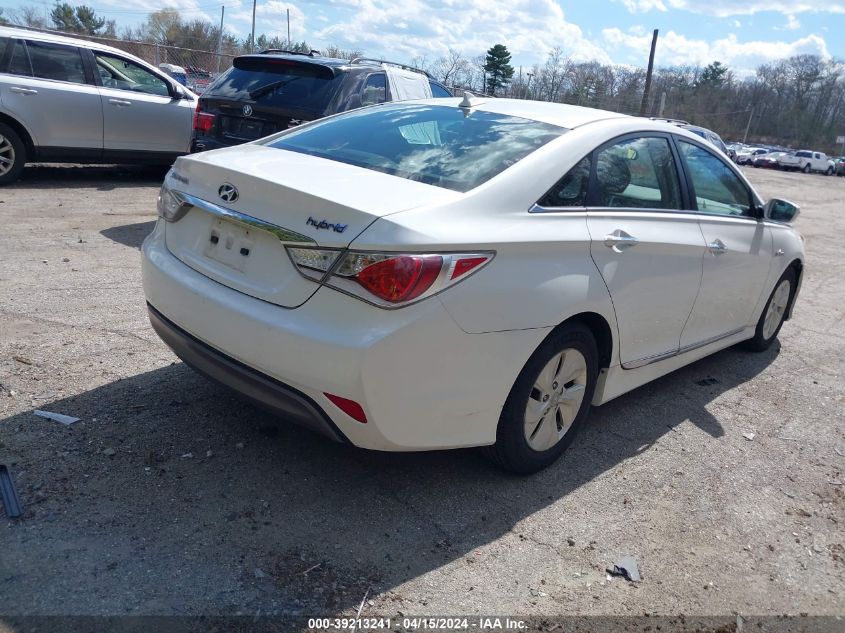 KMHEC4A49DA074857 | 2013 HYUNDAI SONATA HYBRID