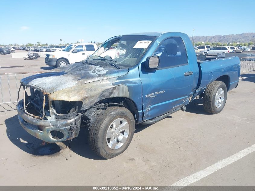 2005 Dodge Ram 1500 Slt/Laramie VIN: 1D7HA16N85J647813 Lot: 39213352