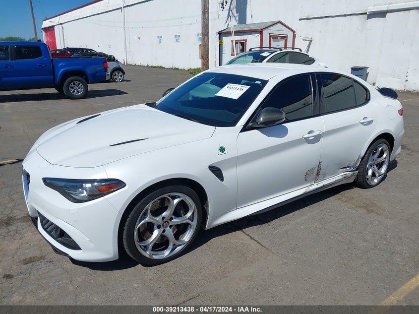 2018 ALFA ROMEO GIULIA QUADRIFOGLIO RWD - ZARFAEAV9J7578790