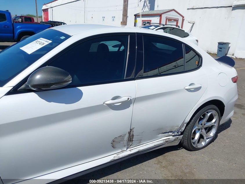 2018 ALFA ROMEO GIULIA QUADRIFOGLIO RWD - ZARFAEAV9J7578790