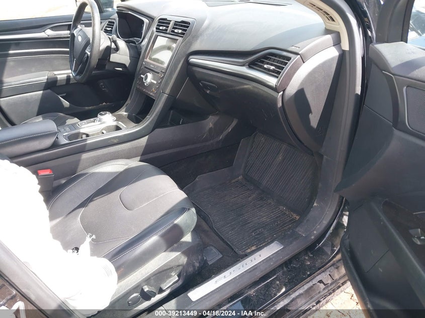 VIN 3FA6P0RU3JR249296 2018 FORD FUSION HYBRID TITANIUM